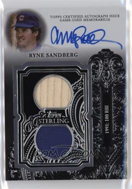 2023 Topps Sterling - Sterling Swings Autograph Relics #SWAR-RS - Ryne Sandberg /25