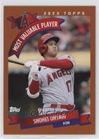 2002 Topps Baseball Design - Shohei Ohtani #/1,906