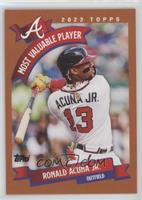 2002 Topps Baseball Design - Ronald Acuna Jr. #/1,527