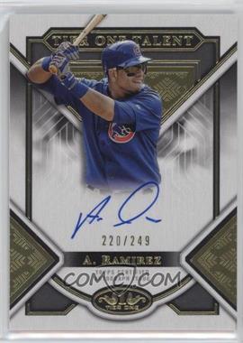 2023 Topps Tier One - Tier One Talent Autographs #T1TA-AR - Aramis Ramirez /249