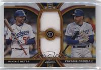 Freddie Freeman, Mookie Betts #/75