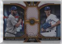 Clayton Kershaw, Walker Buehler [EX to NM] #/75