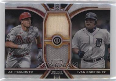 2023 Topps Tribute - Dual Relics 2 Player #DR-RR - Ivan Rodriguez, J.T. Realmuto /199