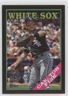 2023 Topps Update Series - 1988 Topps Baseball - Black #88US-17 - Carlton Fisk /299