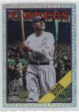 2023 Topps Update Series - 1988 Topps Chrome Silver Pack Mojo #T88CU-44 - Babe Ruth