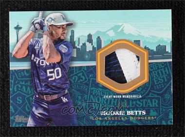 2023 Topps Update Series - All-Star Stitches - Gold #ASR-MB - Mookie Betts /1