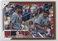 Veteran Combos - Heart of Gold (Goldschmidt and Arenado Share Laugh) #/2,023