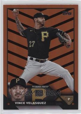 2023 Topps Update Series - [Base] - Orange and Black Foil #US243 - Vince Velasquez