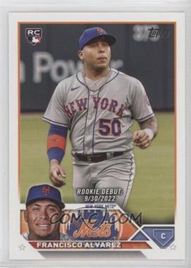 2023 Topps Update Series - [Base] #US255 - Rookie Debut - Francisco Alvarez