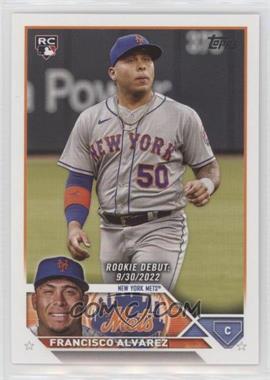 2023 Topps Update Series - [Base] #US255 - Rookie Debut - Francisco Alvarez