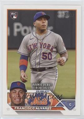 2023 Topps Update Series - [Base] #US255 - Rookie Debut - Francisco Alvarez