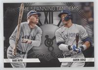 Aaron Judge, Babe Ruth [EX to NM] #/299