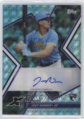 2023 Topps Xpectations - Autographs - Cyber Cyan #XA-JW - Joey Wiemer /10