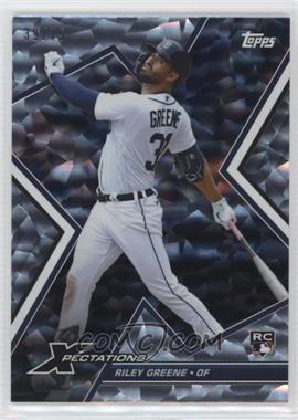 2023 Topps Xpectations - [Base] - Crackle Foil #15 - Riley Greene /75