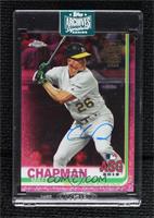 Matt Chapman (2019 Topps Chrome Pink) [Buyback] #1/1