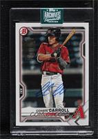 Corbin Carroll (2021 Bowman Prospects) [Buyback] #27/42