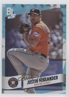 Rare Blue Foil - Justin Verlander