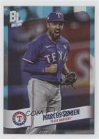 Rare Blue Foil - Marcus Semien