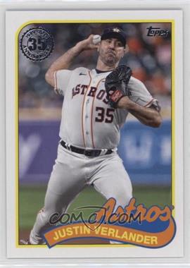 2024 Topps Series 1 - 1989 Topps Baseball #89B-26 - Justin Verlander