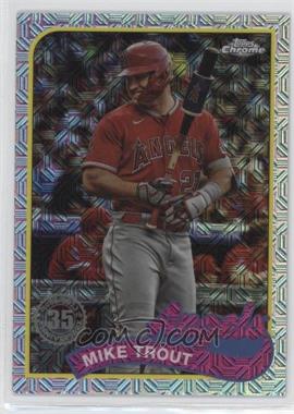 2024 Topps Series 1 - 1989 Topps Chrome Silver Pack #T89C-17 - Mike Trout