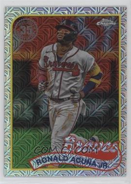 2024 Topps Series 1 - 1989 Topps Chrome Silver Pack #T89C-28 - Ronald Acuña Jr.