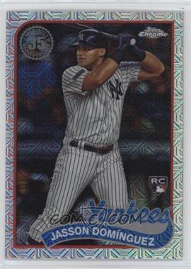 2024 Topps Series 1 - 1989 Topps Chrome Silver Pack #T89C-33 - Jasson Domínguez
