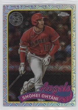 2024 Topps Series 1 - 1989 Topps Chrome Silver Pack #T89C-73 - Shohei Ohtani