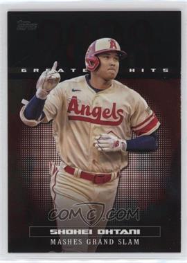 2024 Topps Series 1 - 2023 Greatest Hits - Black #23GH-12 - Shohei Ohtani /299