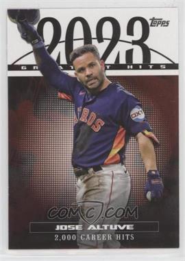 2024 Topps Series 1 - 2023 Greatest Hits #23GH-19 - Jose Altuve