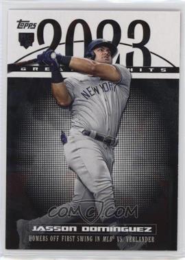 2024 Topps Series 1 - 2023 Greatest Hits #23GH-26 - Jasson Domínguez
