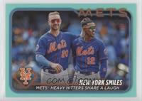 Checklist - New York Smiles (Mets' Heavy Hitters Share a Laugh)