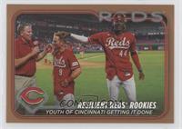 Checklist - Resilient Reds Rookies (Youth of Cincinnati Getting it Done) #/2,024