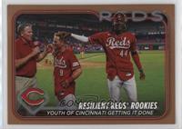 Checklist - Resilient Reds Rookies (Youth of Cincinnati Getting it Done) #/2,024