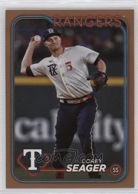 2024 Topps Series 1 - [Base] - Gold #150 - Corey Seager /2024