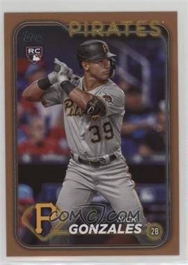 2024 Topps Series 1 - [Base] - Gold #168 - Nick Gonzales /2024