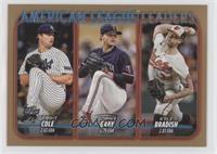 League Leaders - Gerrit Cole, Sonny Gray, Kyle Bradish #/2,024