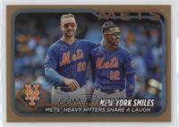 Checklist - New York Smiles (Mets' Heavy Hitters Share a Laugh) #/2,024