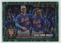 Checklist - New York Smiles (Mets' Heavy Hitters Share a Laugh) #/499