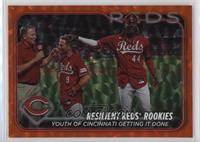Checklist - Resilient Reds Rookies (Youth of Cincinnati Getting it Done) #/299