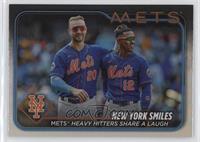 Checklist - New York Smiles (Mets' Heavy Hitters Share a Laugh)