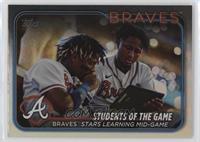 Checklist - Students of the Game (Braves Stars Learning Mid-Game) [EX to&n…