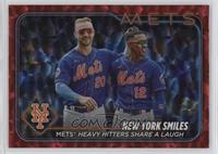 Checklist - New York Smiles (Mets' Heavy Hitters Share a Laugh) #/199