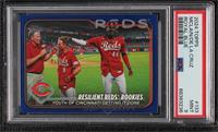 Checklist - Resilient Reds Rookies (Youth of Cincinnati Getting it Done) [PSA&n…