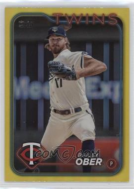 2024 Topps Series 1 - [Base] - Yellow Foil #121 - Bailey Ober