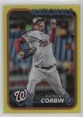 2024 Topps Series 1 - [Base] - Yellow Foil #236 - Patrick Corbin