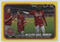 Checklist - Resilient Reds Rookies (Youth of Cincinnati Getting it Done)