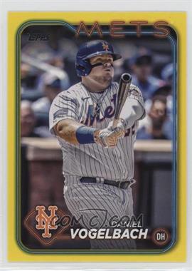 2024 Topps Series 1 - [Base] - Yellow #345 - Daniel Vogelbach