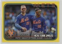 Checklist - New York Smiles (Mets' Heavy Hitters Share a Laugh)