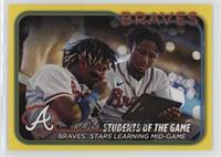 Checklist - Students of the Game (Braves Stars Learning Mid-Game)