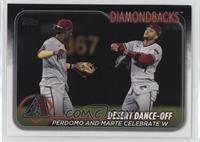 Checklist - Desert Dance-Off (Perdomo and Marte Celebrate W) [EX to N…